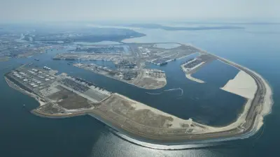 Aerial shot of Massvlakte II