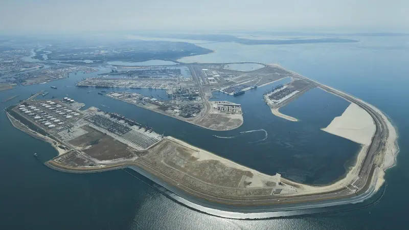 Aerial shot of Massvlakte II
