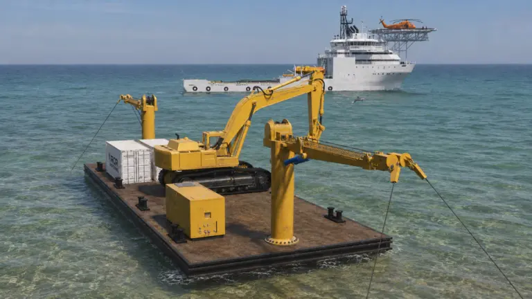 bagger-barge