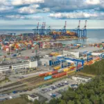 Baltic Hub from the air