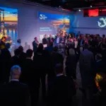 People at the opening of The Swedish Club's New York office