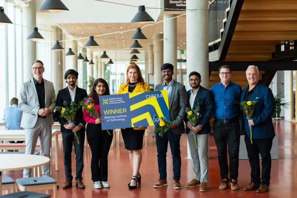 PEMA Student Challenge 20252026 Winners - Blekinge Institute of Technology