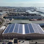 CGI image of a new warehouse at the Port of Liverpool