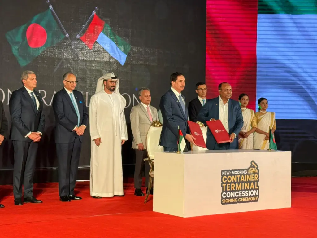 DP World Chittagong concession signing ceremony